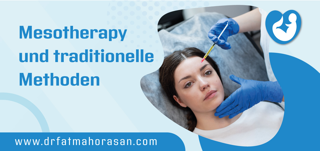 Mesotherapy und traditionelle Methoden