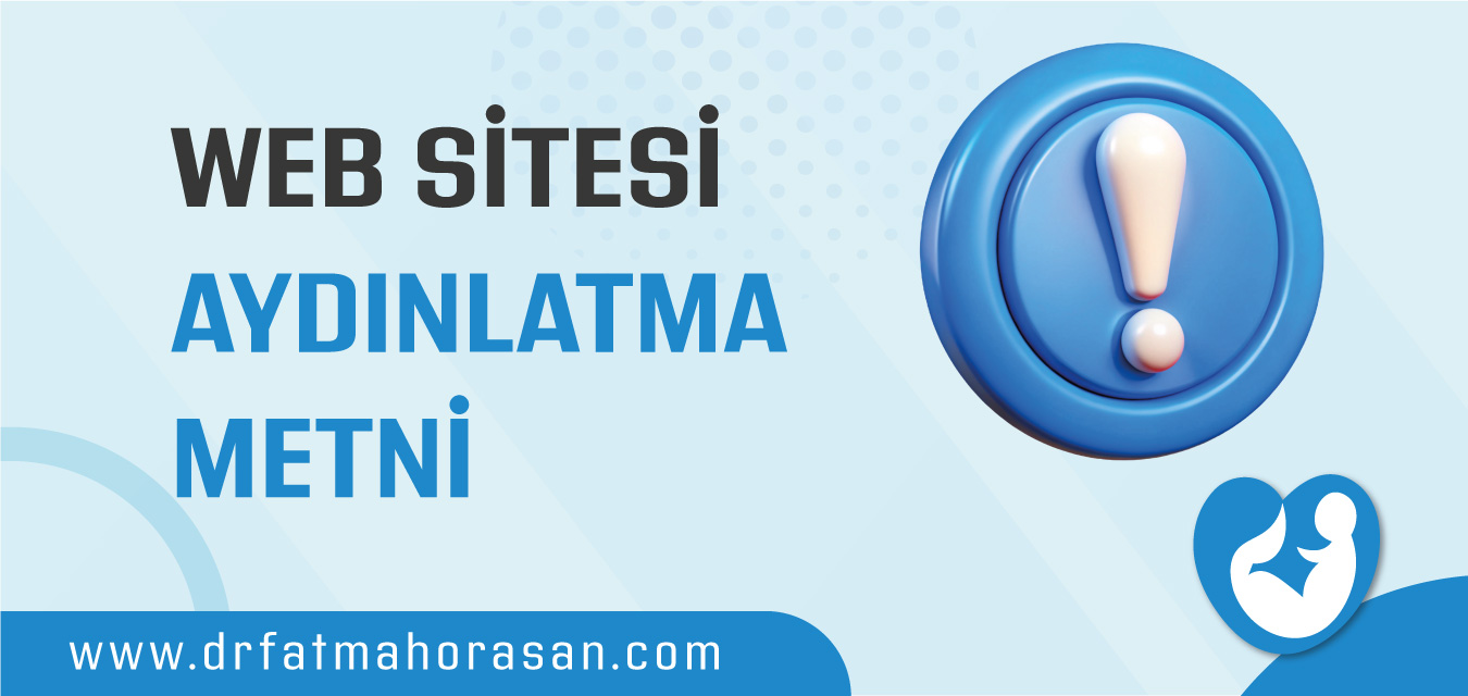 Web Sitesi Aydınlatma Metni